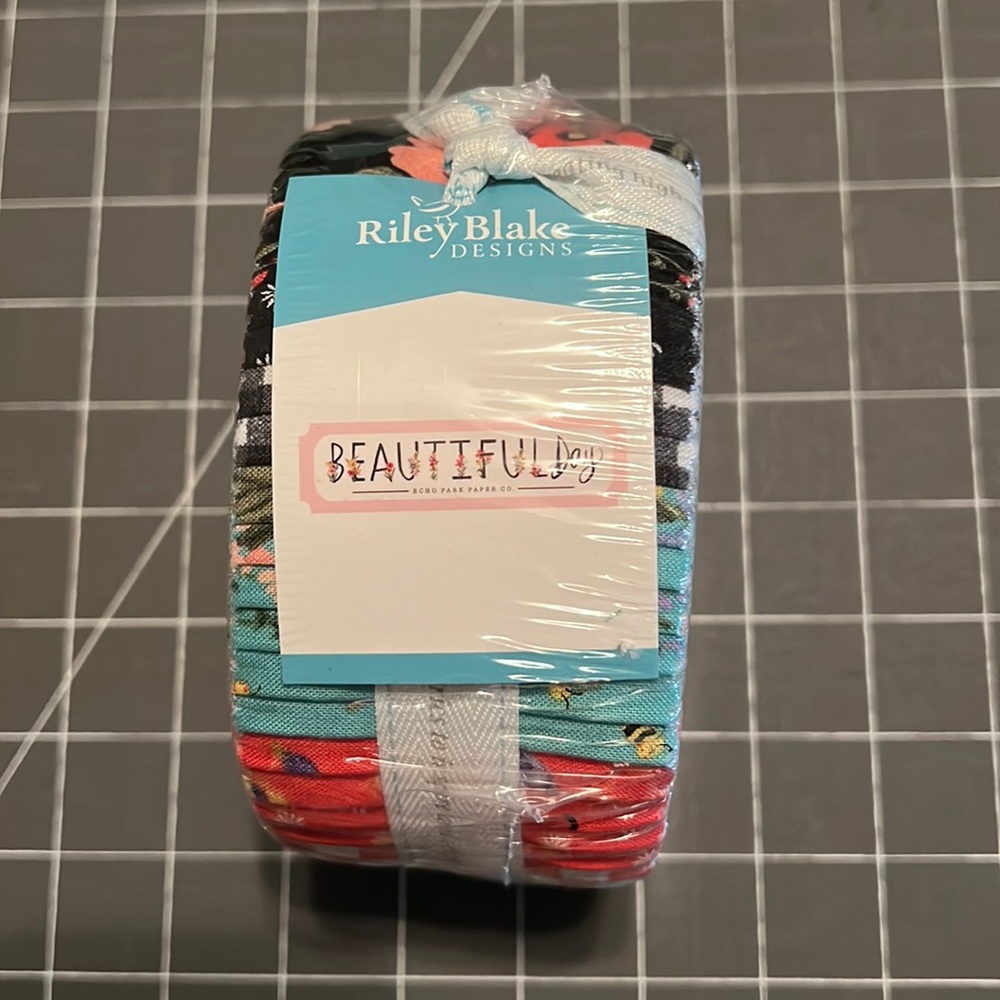 Fabric Jelly Roll - Beautiful Day by Riley Blake NWT